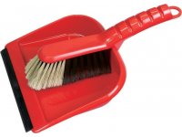 Souprava smetáček+lopatka5220EKO červená